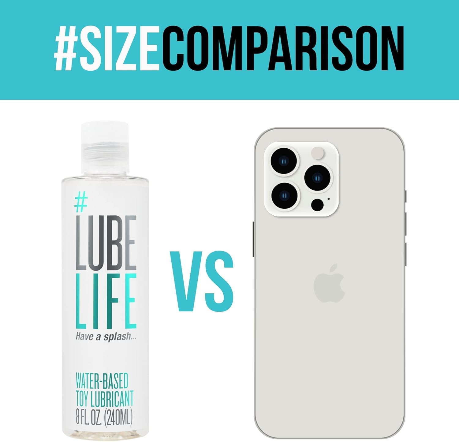 Lube Life Water-Based Toy Lubricant, Toy-Safe lube for Men, Women and Couples, Non-Staining, 8 Fl Oz - Image 5