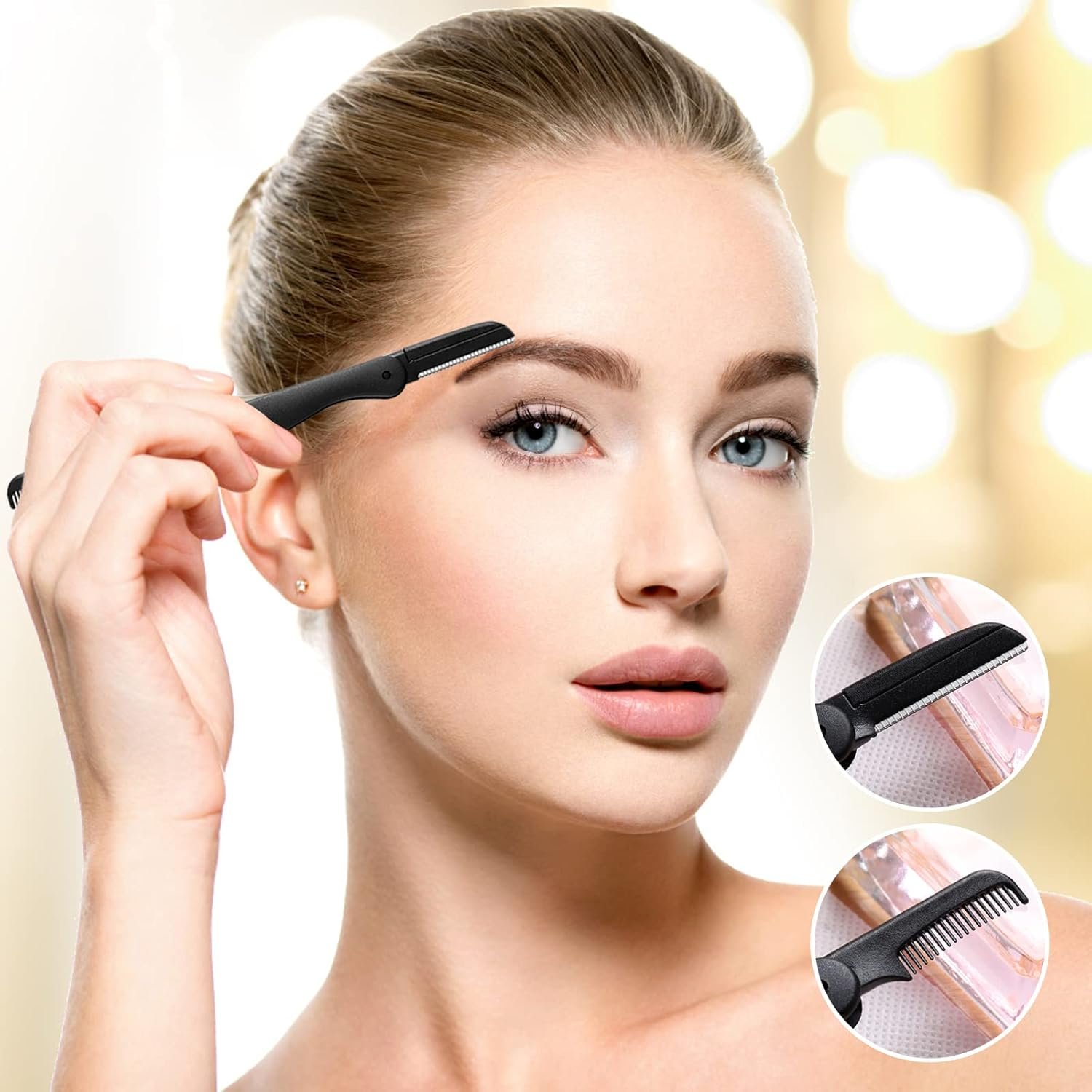 Nail Clippers Sets High Precisio Stainless Steel Nail Cutter Pedicure Kit Nail File Sharp Nail Scissors and Clipper Manicure Pedicure Kit Fingernails & Toenails with Portable cas (Red/Black_25 in 1) - Image 4