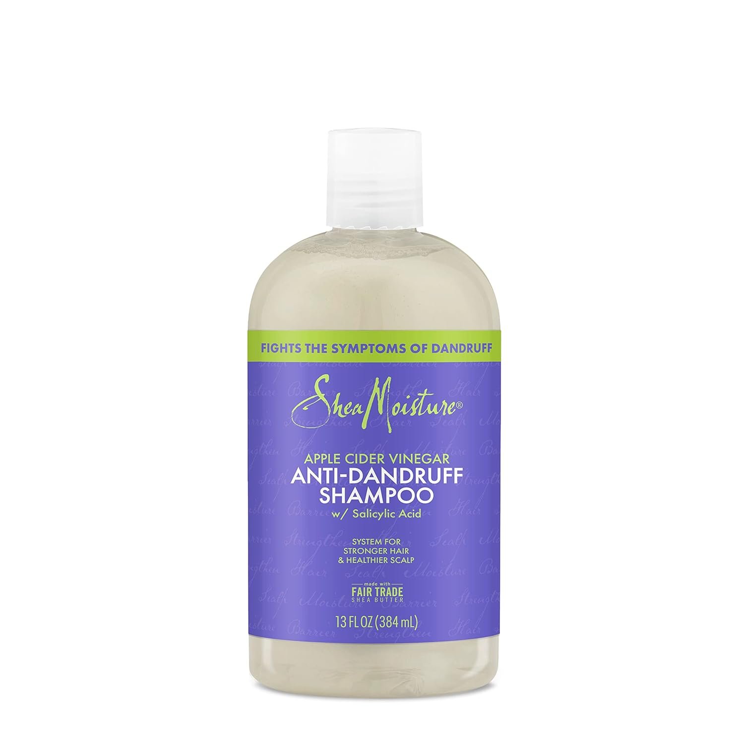 SheaMoisture Hair Care System Anti-Dandruff Shampoo For Stronger Hair & Healthier Scalp Shampoo Formulated With Apple Cider Vinegar And Fair Trade Shea Butter 13oz - Image 2