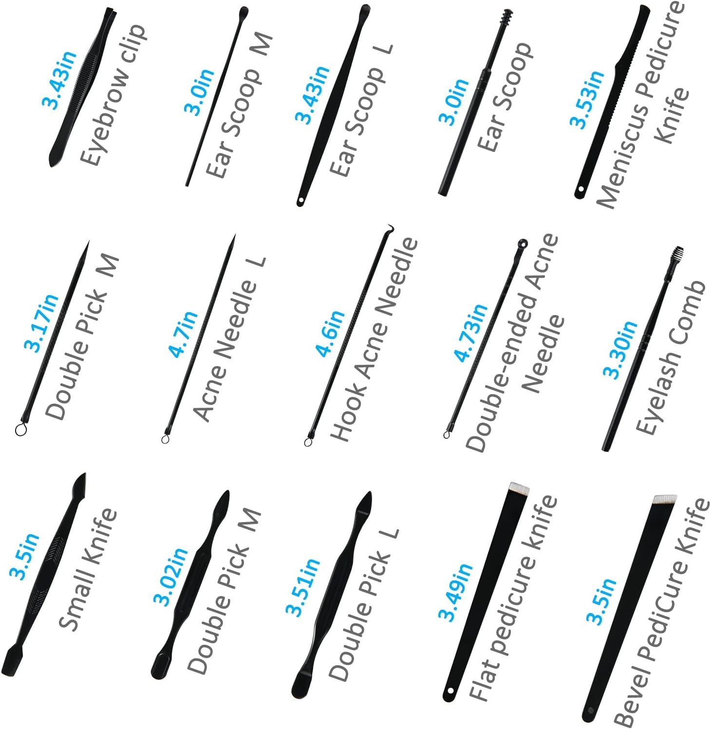 Manicure Set Professional Nail Clipper Kit-26 Pieces Stainless Steel Manicure Kit,nail Care Tools with Luxurious Travel Case - Image 6