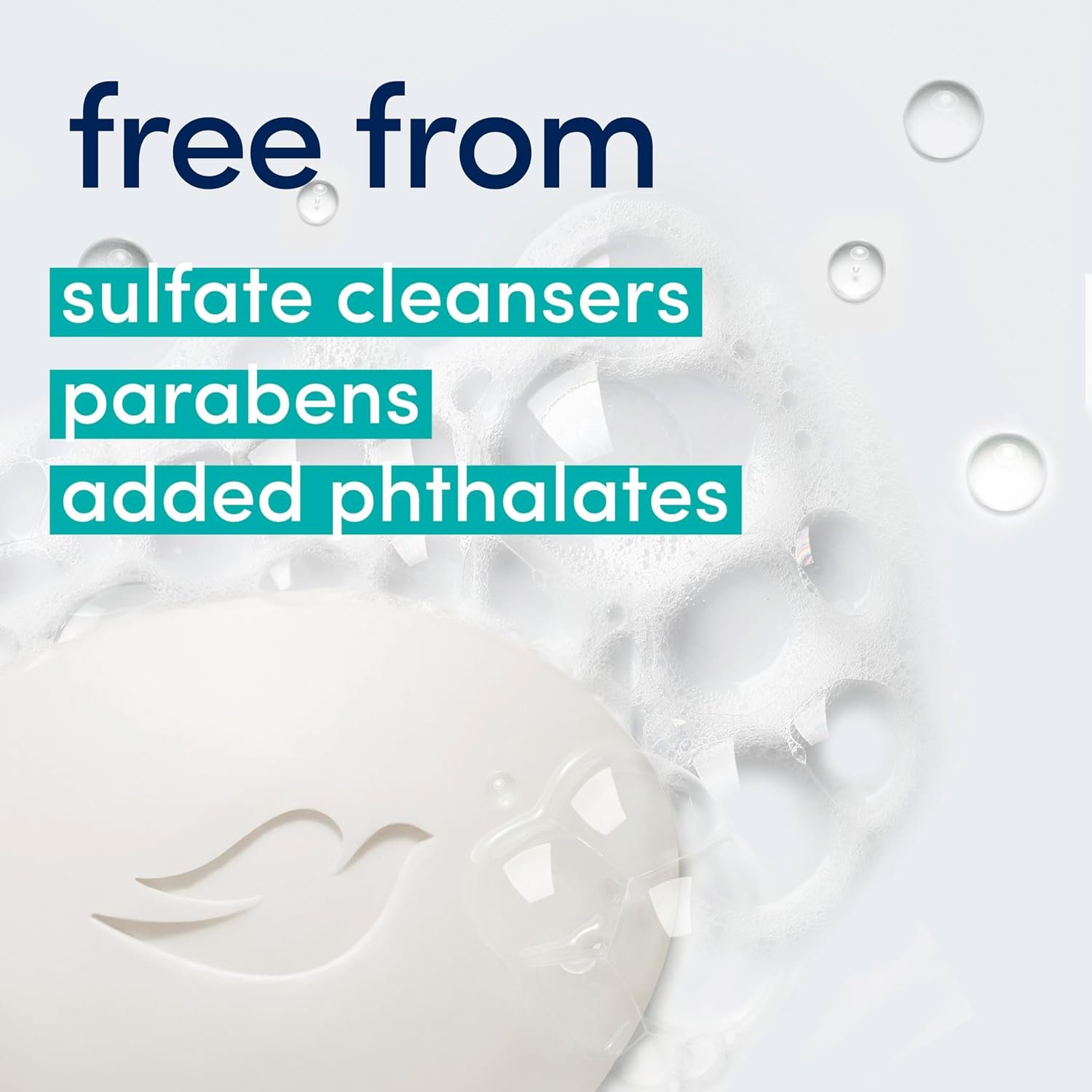 Dove Beauty Bar Soap Sensitive, 8 Bars for Sensitive Skin, Fragrance Free and Hypoallergenic 3.75 oz - Image 7