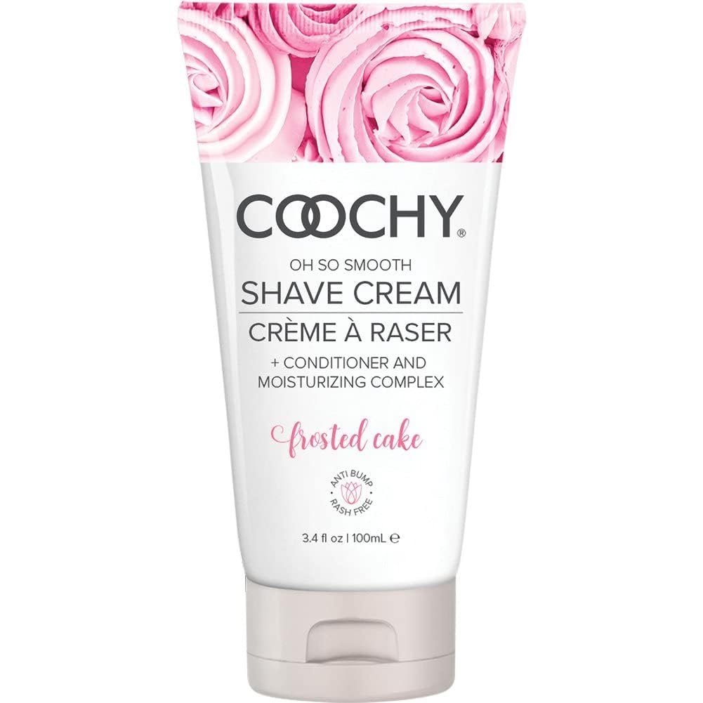 Coochy Intimate Shaving Cream | Shave Conditioner & Moisturizer for Face & Body | Ideal for Sensitive Skin Care | Frosted Cake, 3.4 oz - Image 2