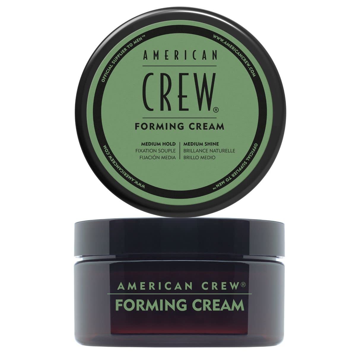 American Crew Men's Hair Forming Cream (OLD VERSION), Like Hair Gel with Medium Hold & Medium Shine, 3 Oz (Pack of 1) - Image 2