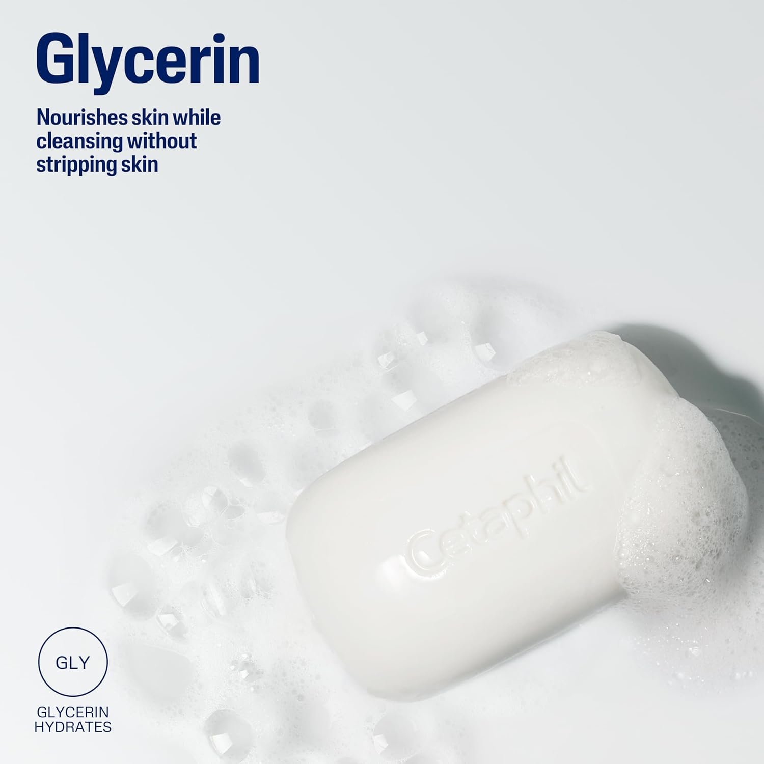 Cetaphil Bar Soap, Deep Cleansing Face and Body Bar, Pack of 6, For Dry to Normal, Sensitive Skin, Soap Free, Hypoallergenic, Paraben Free, Fragrance Free, Removes Makeup, Dirt and Oil - Image 5