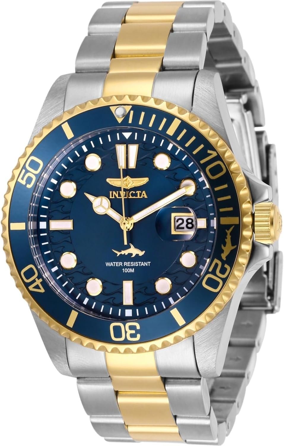 Invicta Mens Pro Diver Quartz Watch, Two Tone, 30021 - Image 2