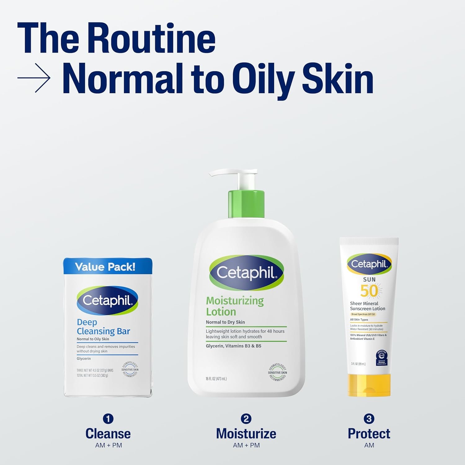 Cetaphil Bar Soap, Deep Cleansing Face and Body Bar, Pack of 6, For Dry to Normal, Sensitive Skin, Soap Free, Hypoallergenic, Paraben Free, Fragrance Free, Removes Makeup, Dirt and Oil - Image 6