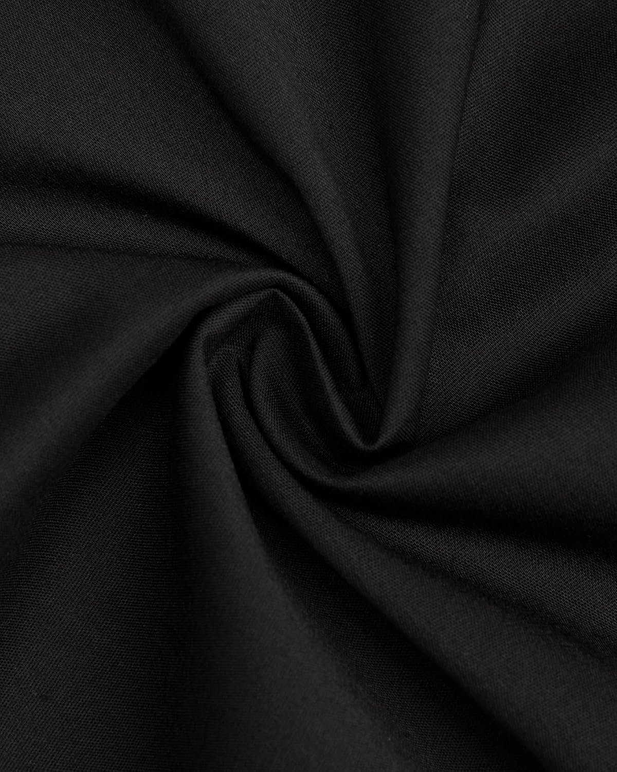 J.VER Men's Short Sleeve Dress Shirts Stretch Stain Shield Casual Button Down Shirts Solid Formal Shirt - Image 6