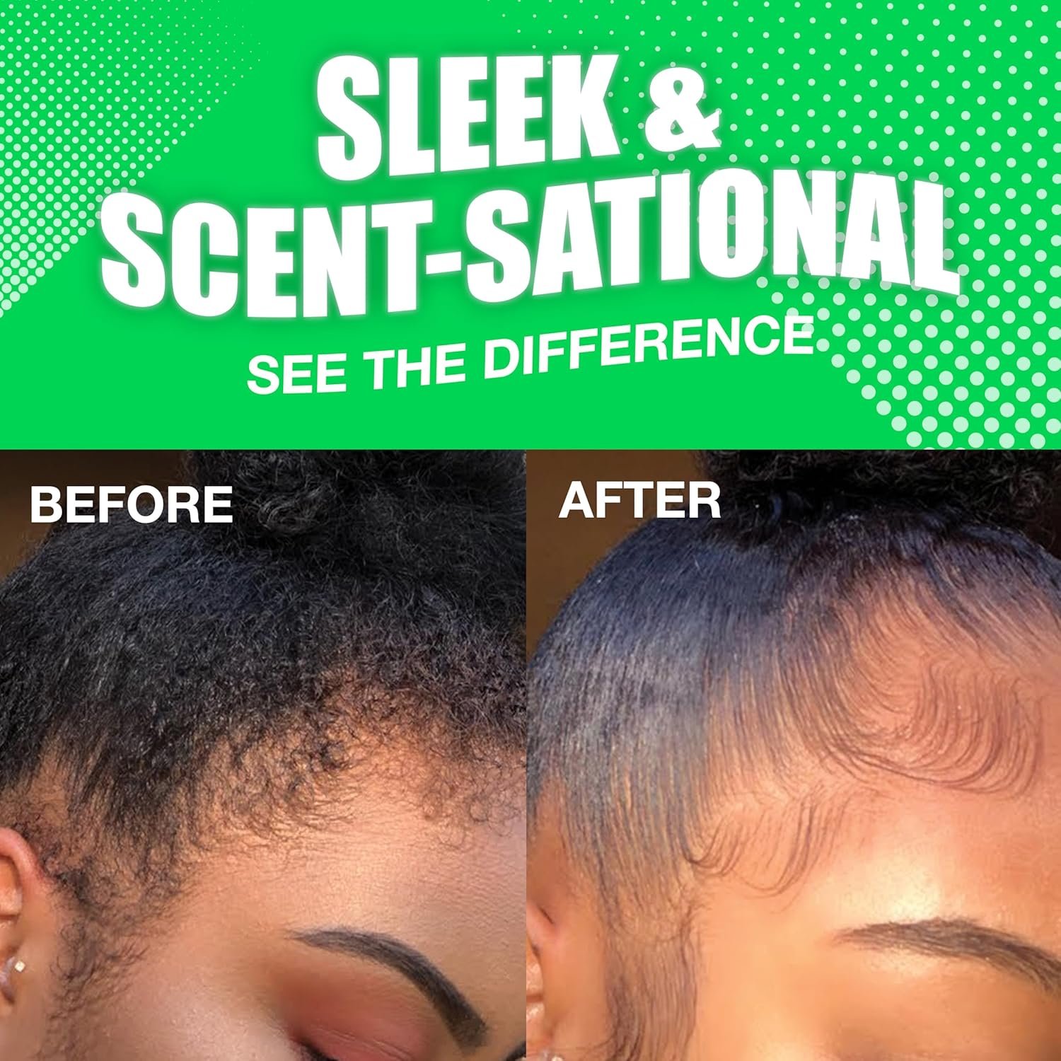 24 Hour Argan Oil Edge Tamer Refresh (8.25oz/ 250ml, Acai Berry) | Extreme Firm Hold, Smooths & Tames Frizz | No Flaking or Drying | High Shine, Long Lasting, All Hair Types, Styling Gel. - Image 4