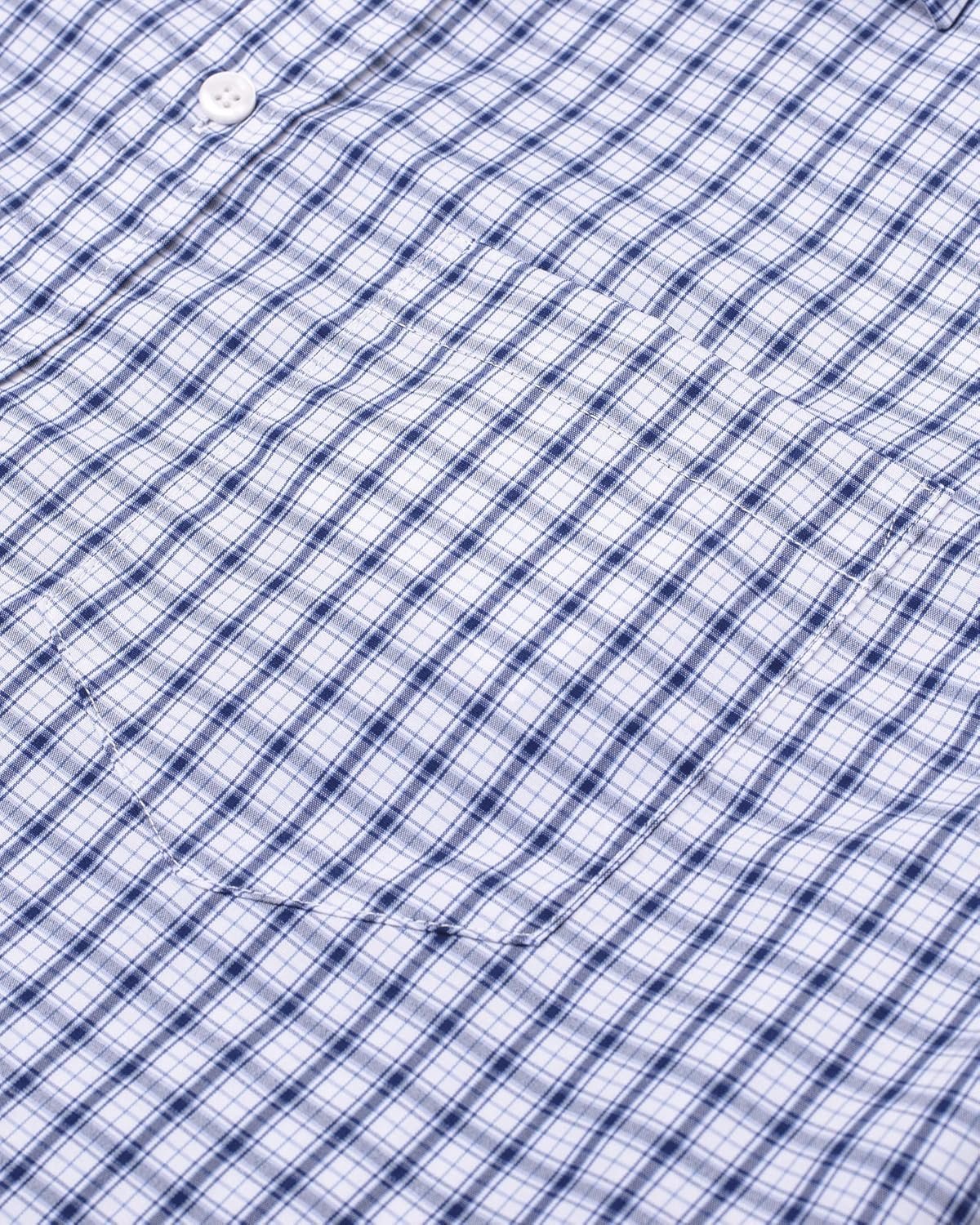 Alimens & Gentle Men's Plaid Button Down Shirts Cotton Long Sleeve Dress Shirts Regular Fit Gingham Shirts - Image 5