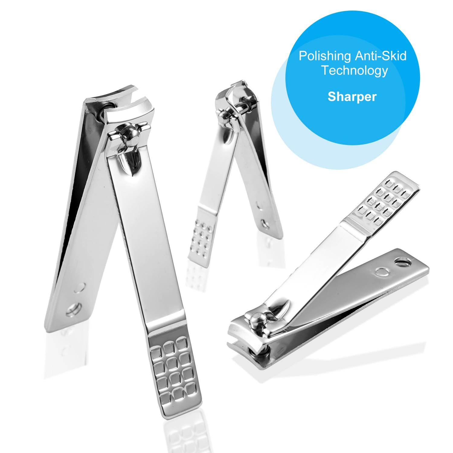 Nail Kit, Manicure Kit, Nail Care Kit For Men, Manicure Pedicure Set, Nail Clippers Toenail Clippers Kit, Professional Manicure Kit Pedicure Kit, Black Travel Case, Set of 12. - Image 4