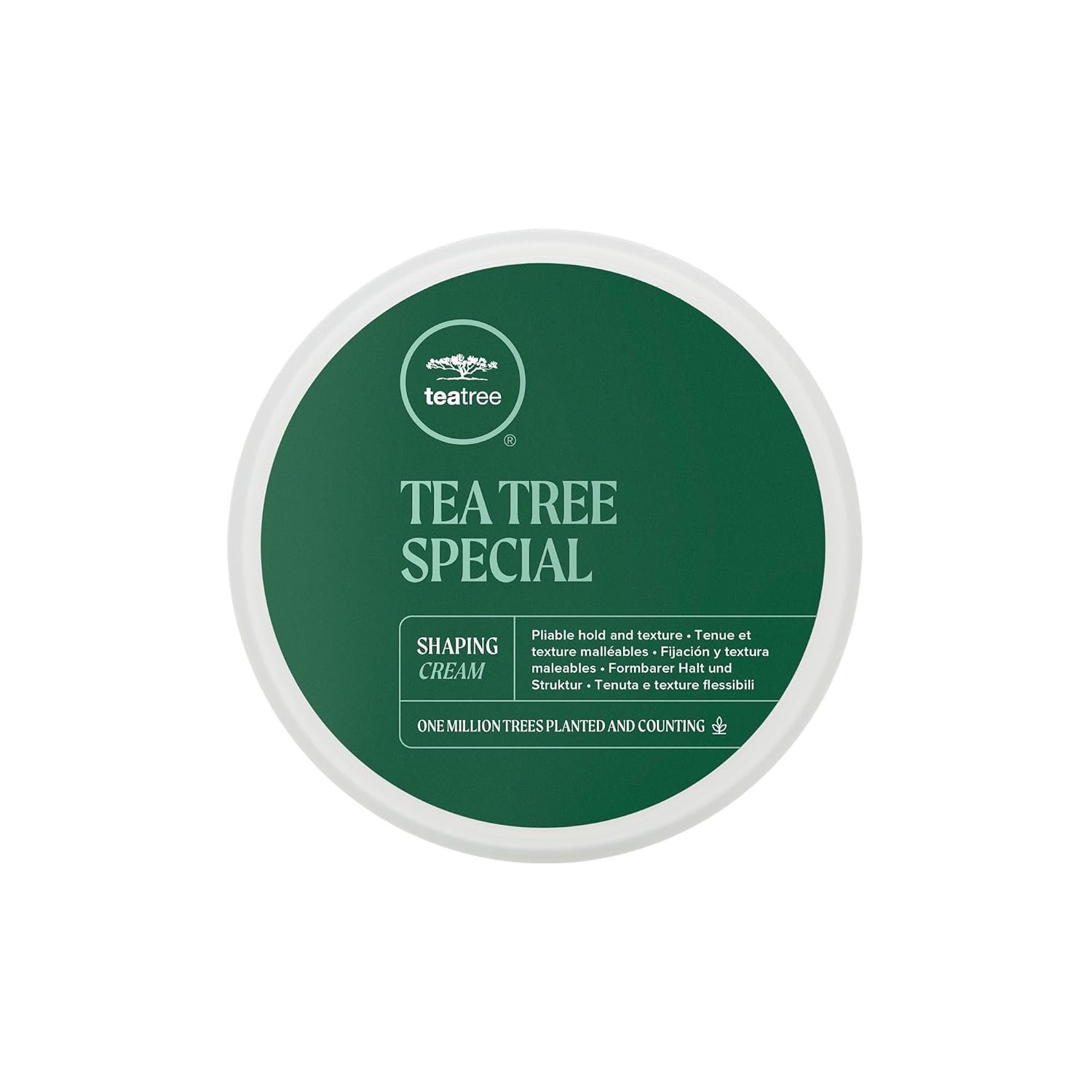 Tea Tree Shaping Cream, Hair Styling Cream, Long-Lasting Hold, Matte Finish, For All Hair Types - Image 2