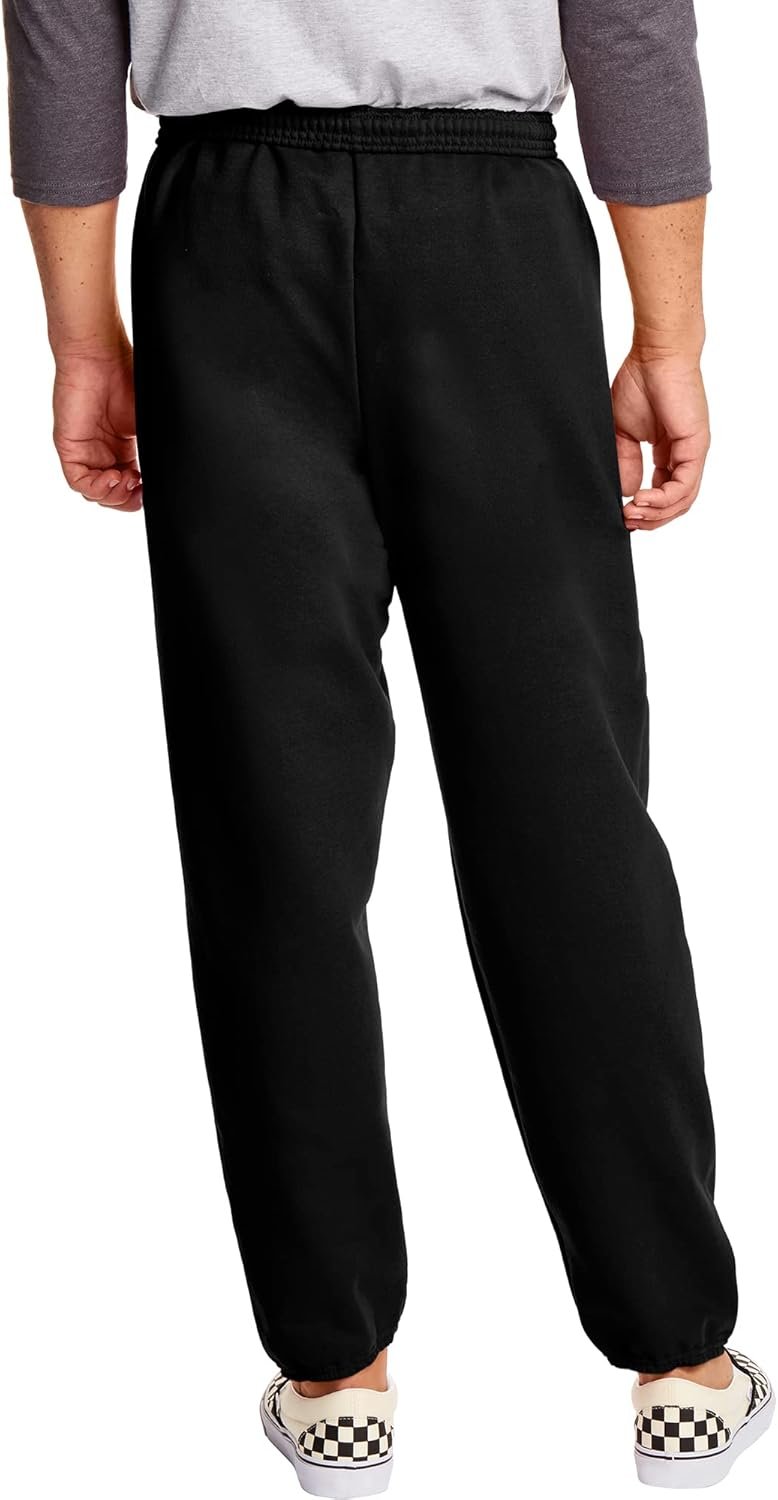 Hanes Men's Ecosmart Best Sweatpants, Athletic Lounge Pants with C"ed Cuffs - Image 3