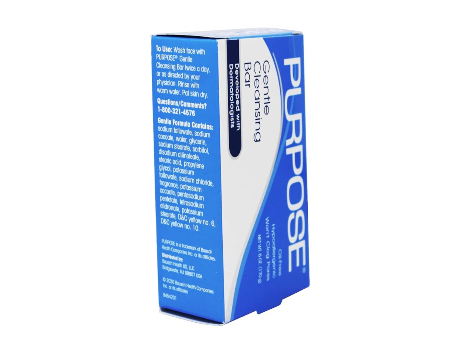 Purpose Gentle Cleansing Bar, Oil Free - 6 oz, Pack of 4 - Image 6