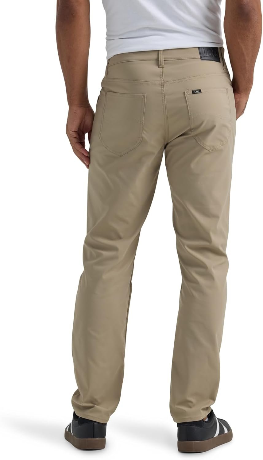 Lee Men's Extreme Motion Performance 5 Pocket Regular Straight Pant - Image 4