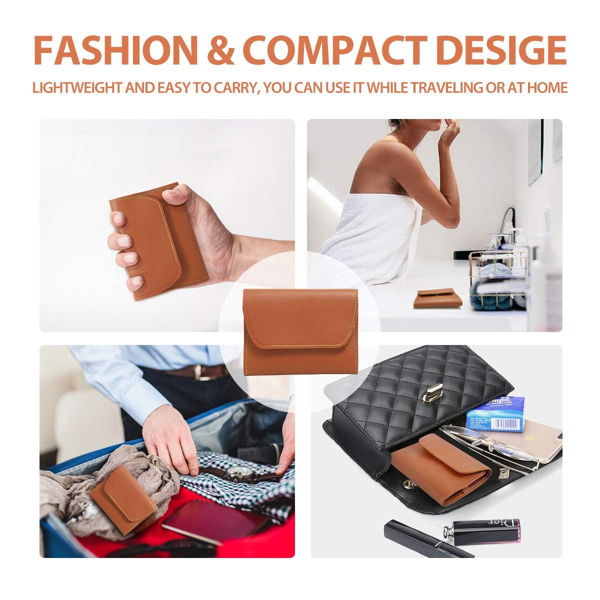 Manicure Pedicure Kit, Nail Clippers Set, Fingernail and Toenail Clipper Cutters, 16 Pieces Stainless Steel Professional Nail Care Tools with Travel Leather Case for Men Women Valentines Gift - Image 6