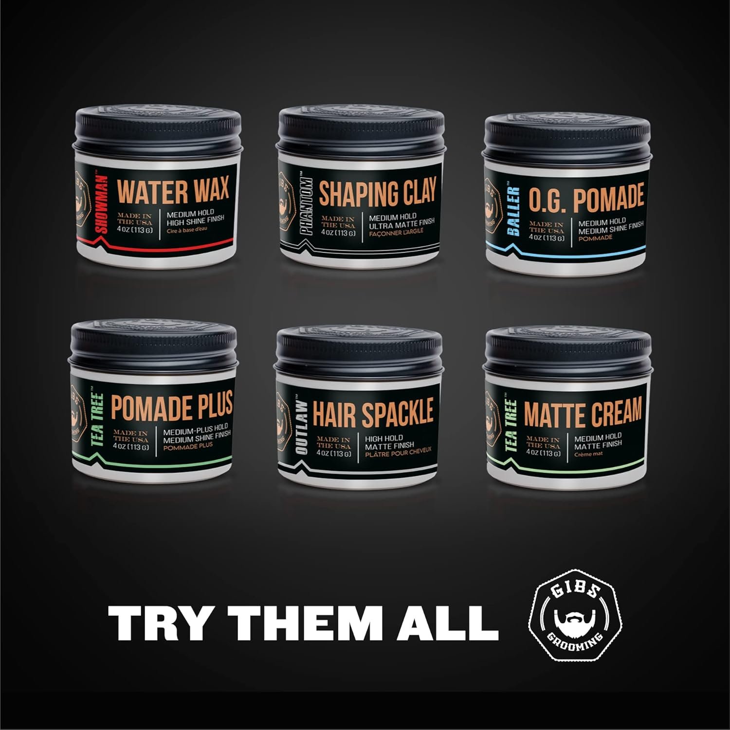 GIBS Tea Tree Matte Cream-Light/Medium Hold, Long Lasting Light Hold, Made in USA 4oz - Image 7