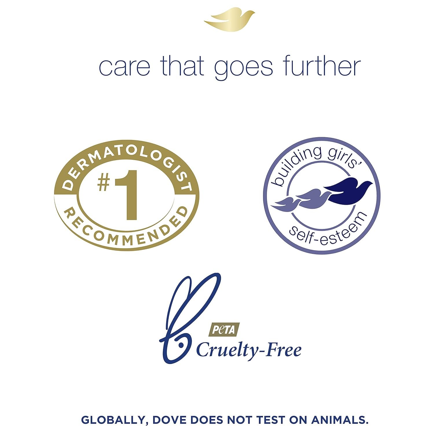 Dove Beauty Bar More Moisturizing Than Bar Soap for Softer Skin, Fragrance-Free, Hypoallergenic Beauty Bar Sensitive Skin With Gentle Cleanser 3.75 oz 14 Bars - Image 7