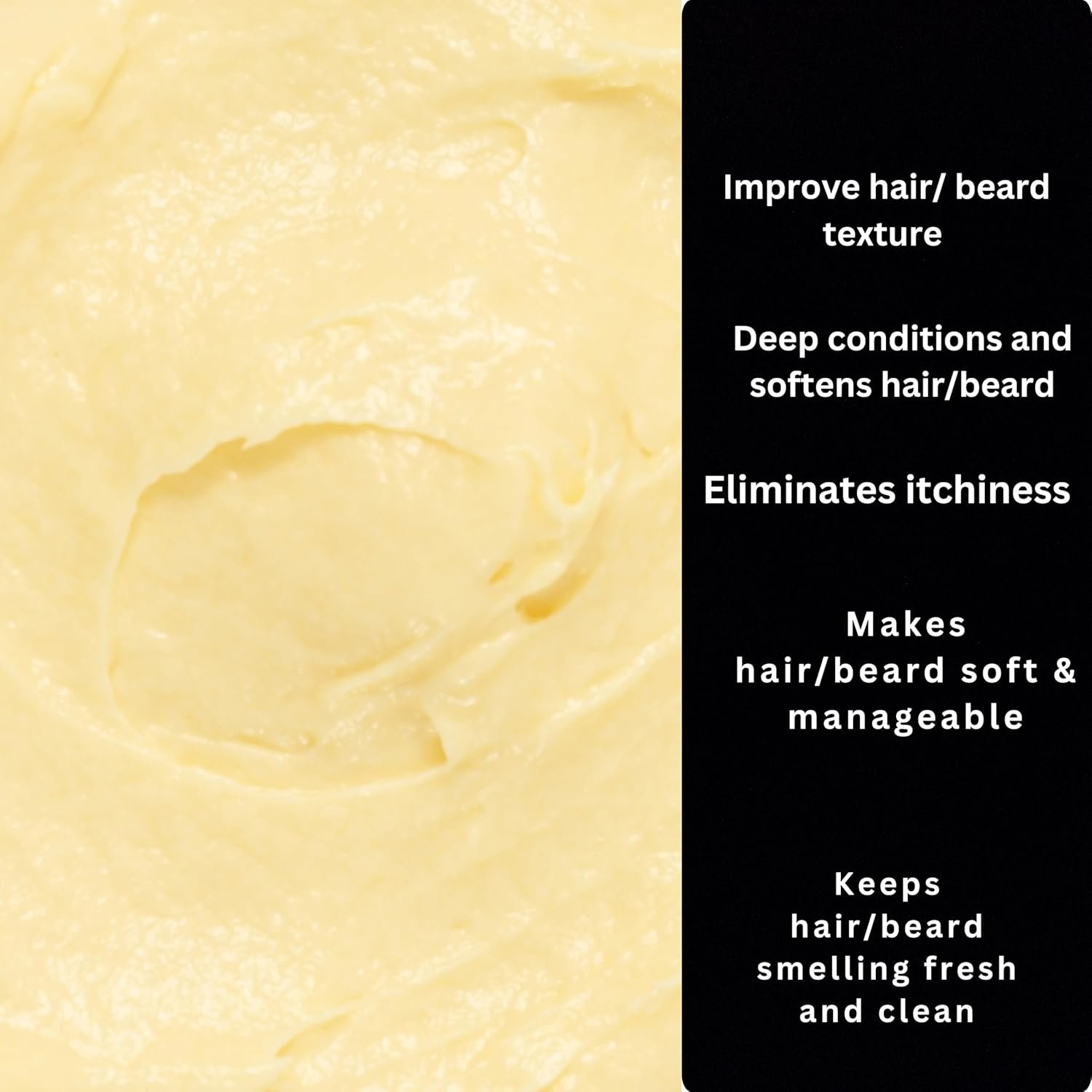Hair & Beard Butter -Barbershop - Strengthen & Soften Leave in Conditioner – Natural Ingredients | The Best Beard Butter- 2oz- packaging may vary - Image 9