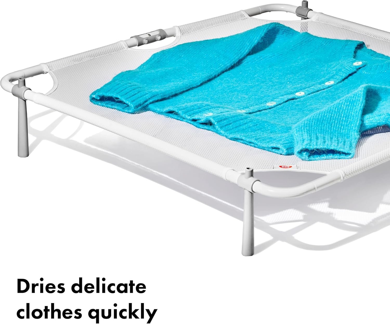 OXO Good Grips Folding Sweater Drying Rack with Fold-Flat Legs - Image 8