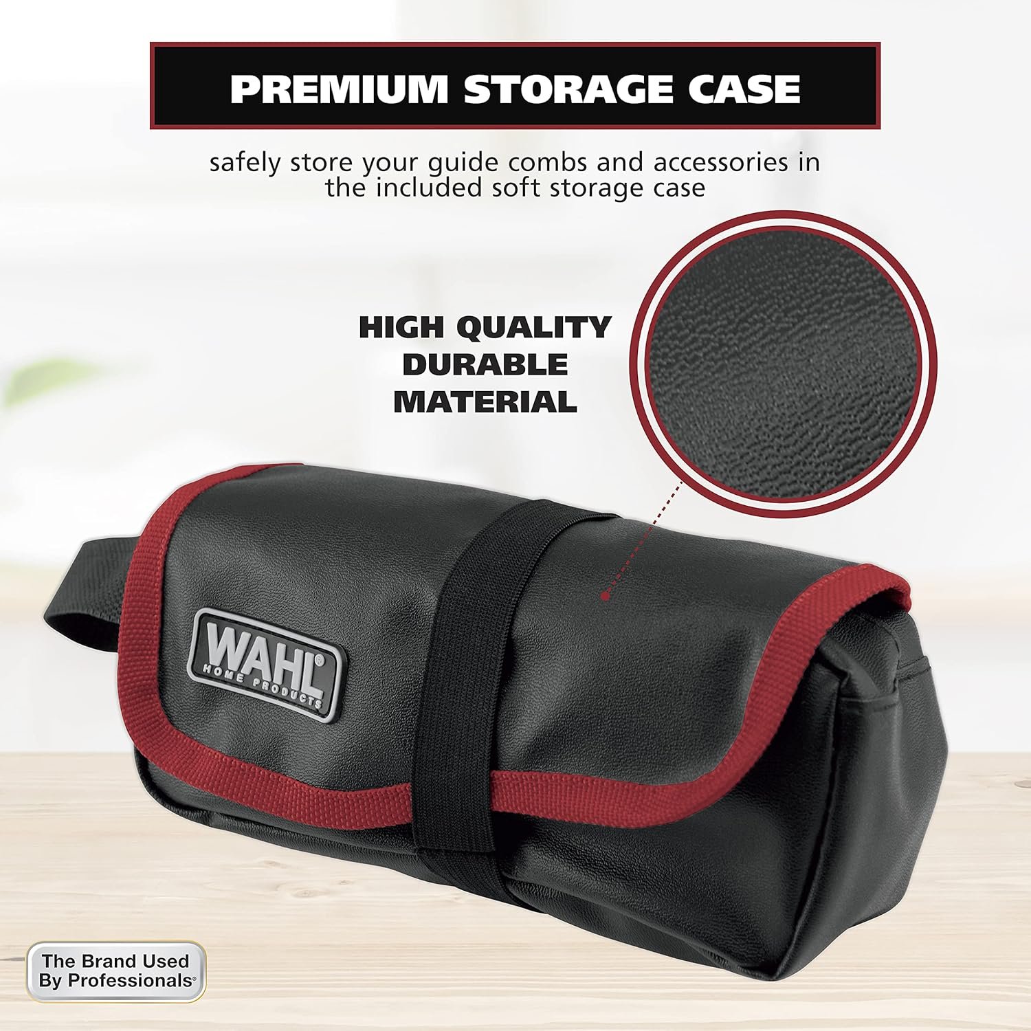 Wahl Edge Pro Bump Free Corded Beard Trimmer for Men Touch Up Trimmer & Grooming Detailer Kit – Perfect for Edging Beards, Mustaches, Hair, & Stubble, – Model 9686-300 - Image 7