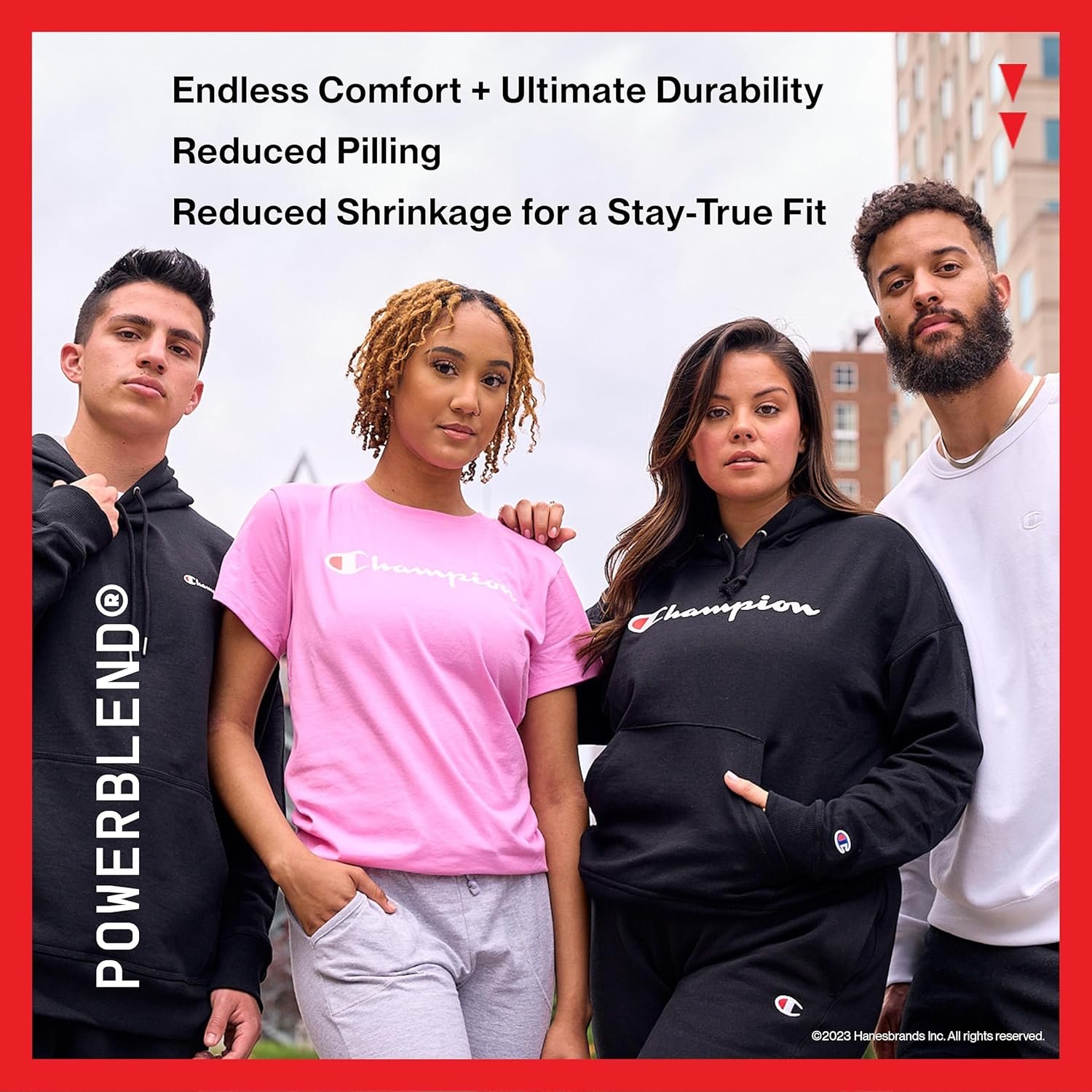 Champion Men's Sweatpants, Powerblend, Fleece, Open-bottom Sweatpants (Reg. Or Big & Tall) - Image 7