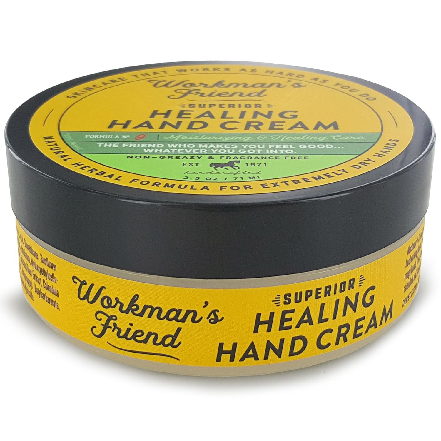 WORKMAN'S FRIEND Superior Healing Hand Cream - Intense Moisturizer - Heals Extremely Dry & Cracked Skin - 2.5 ounce - Image 6