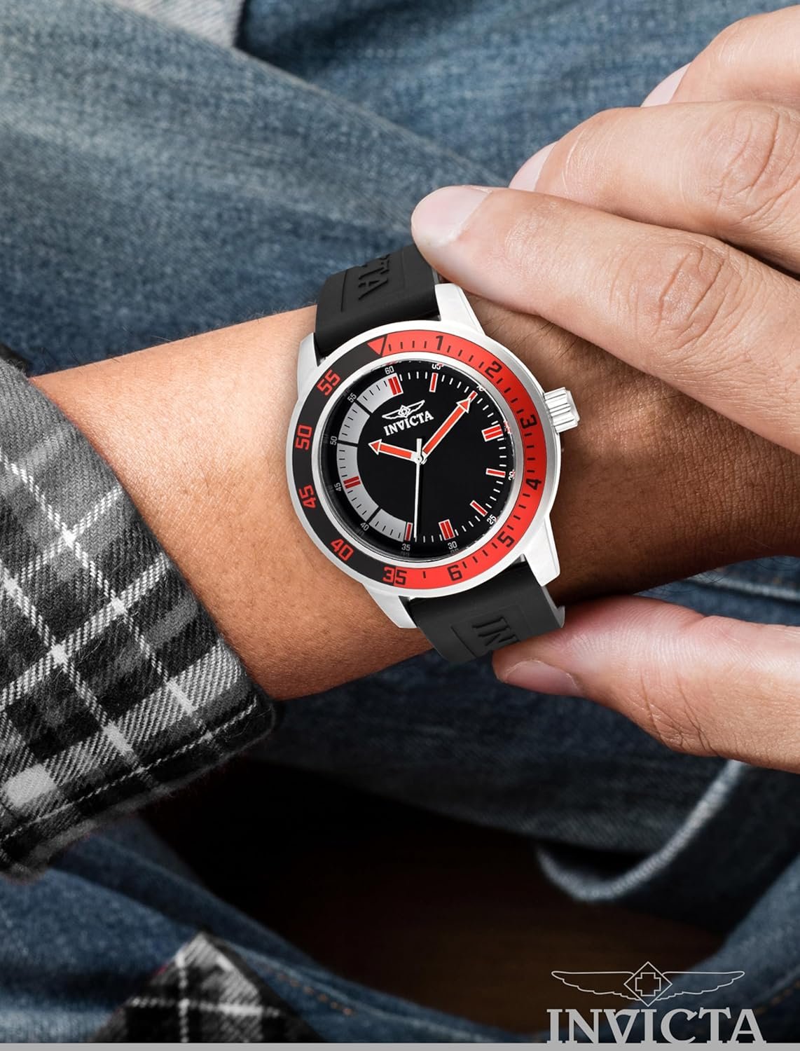 Invicta Men's 12846 "Specialty" Stainless Steel Watch - Image 3