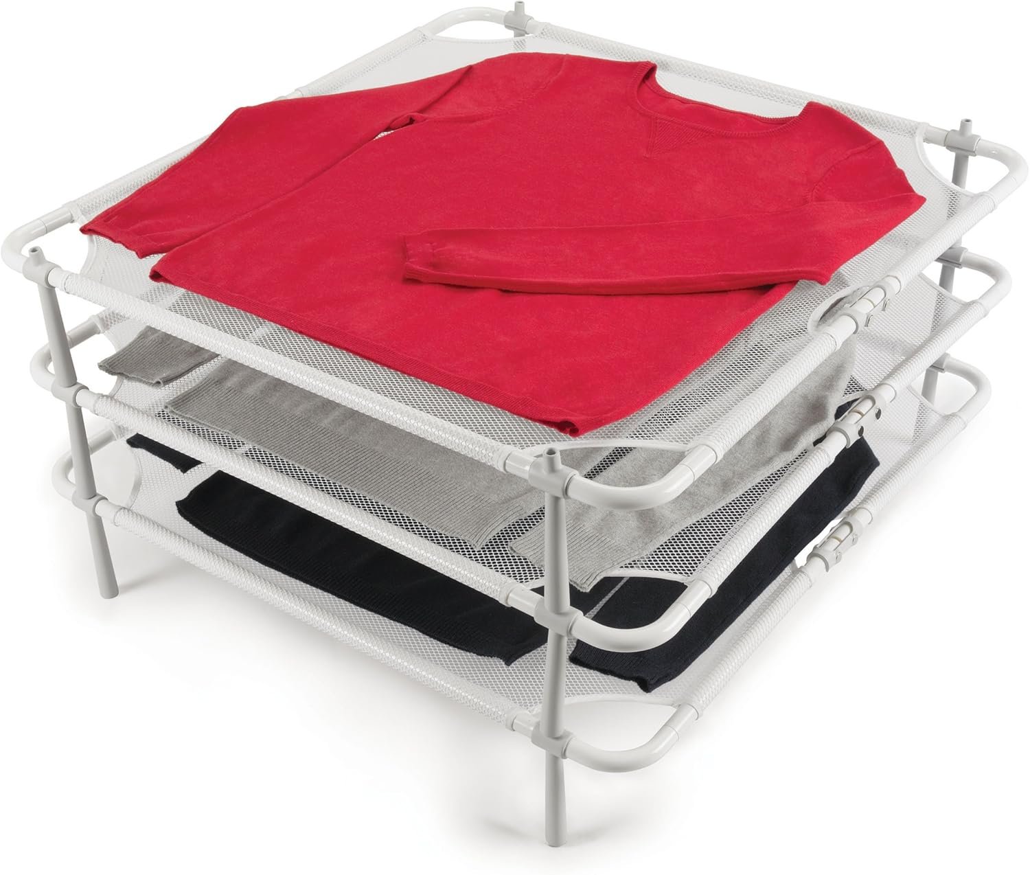 OXO Good Grips Folding Sweater Drying Rack with Fold-Flat Legs - Image 5