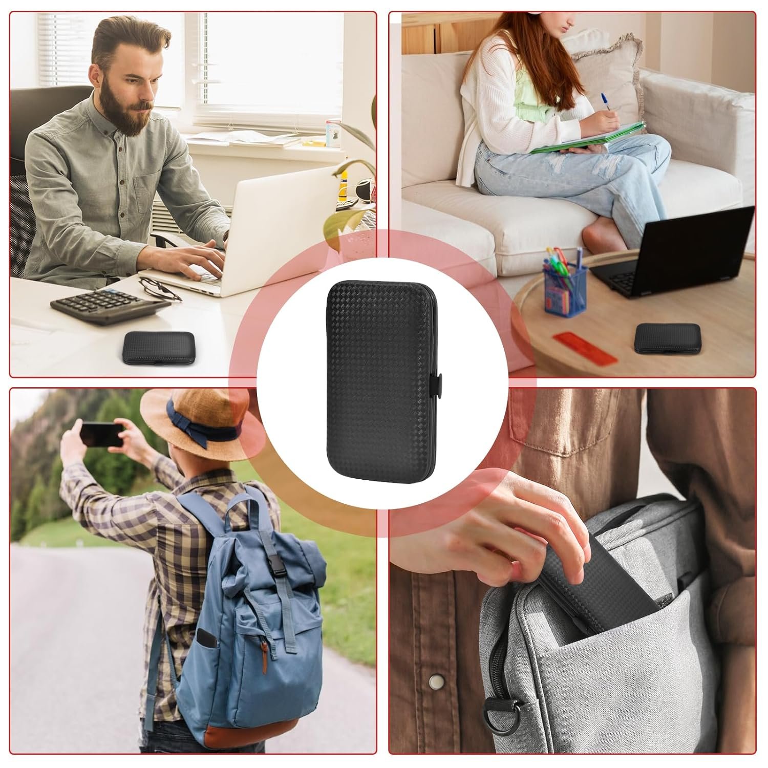 Manicure Kit for Men Women, 7 PCS Manicure and Pedicure Nail Care Kit, Nail Clipper Set Tool Gift Mens Nail Grooming Kit - Image 7