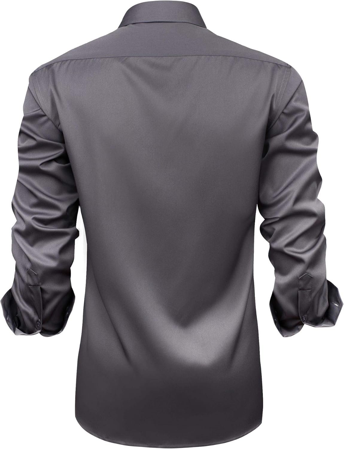 J.VER Men's Casual Long Sleeve Stretch Dress Shirt Wrinkle-Free Regular Fit Button Down Shirts - Image 5