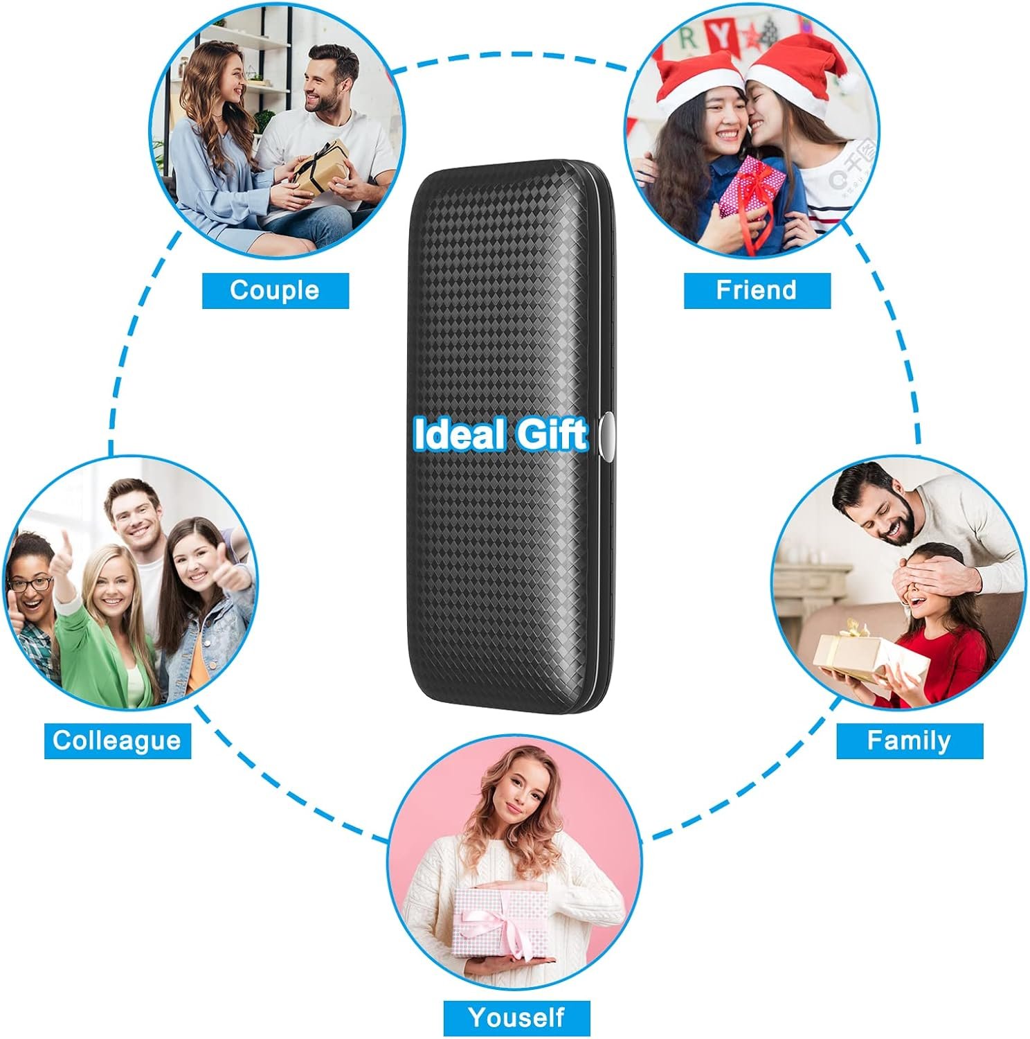 Manicure, Pedicure Kit, Nail Clippers, Professional Grooming Kit, Nail Tools with Luxurious Travel Case, Set of 12 … (nail clippers 12pcs) - Image 6