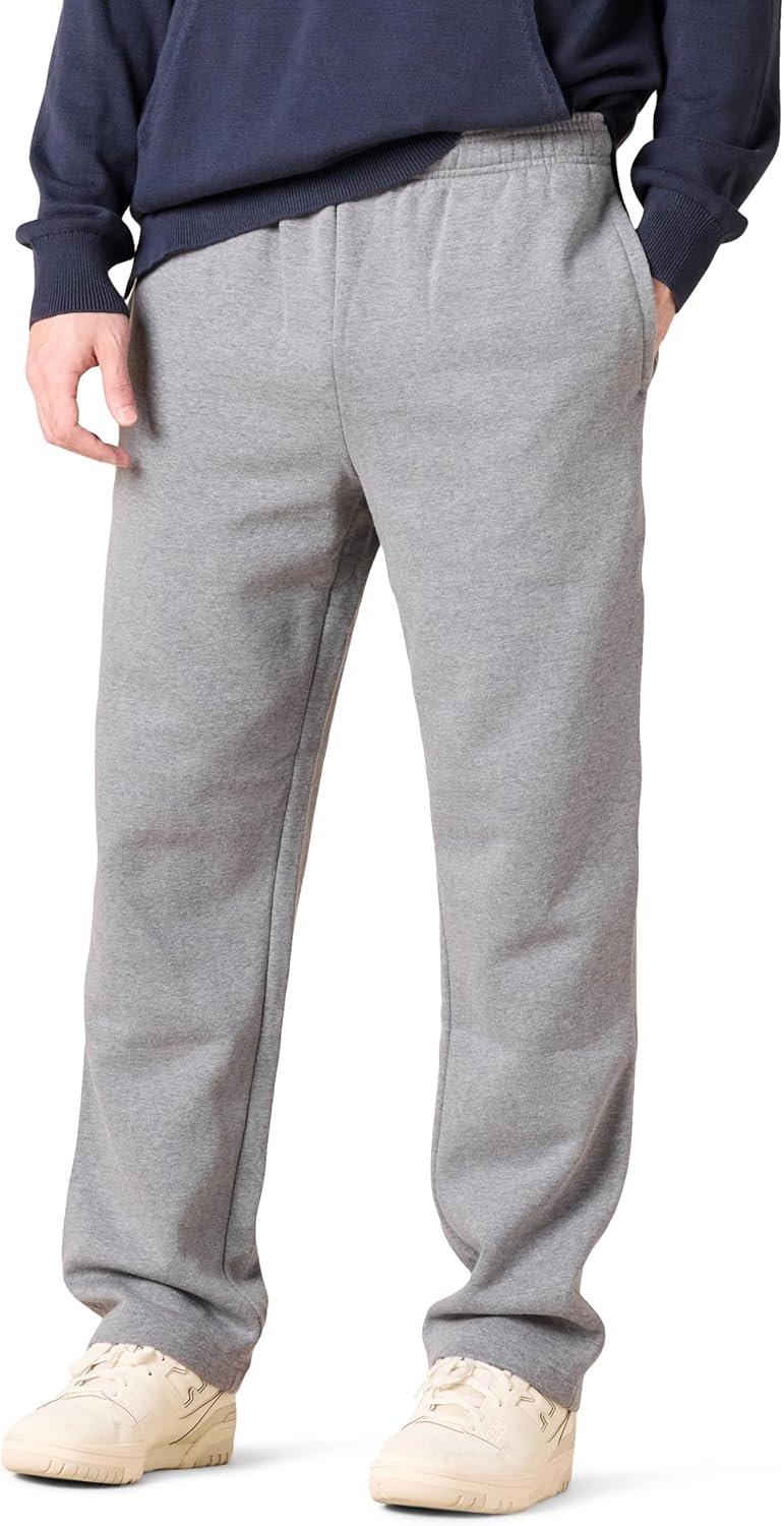 Amazon Essentials Men's Fleece Open Bottom Sweatpant (Available in Big & Tall) - Image 2