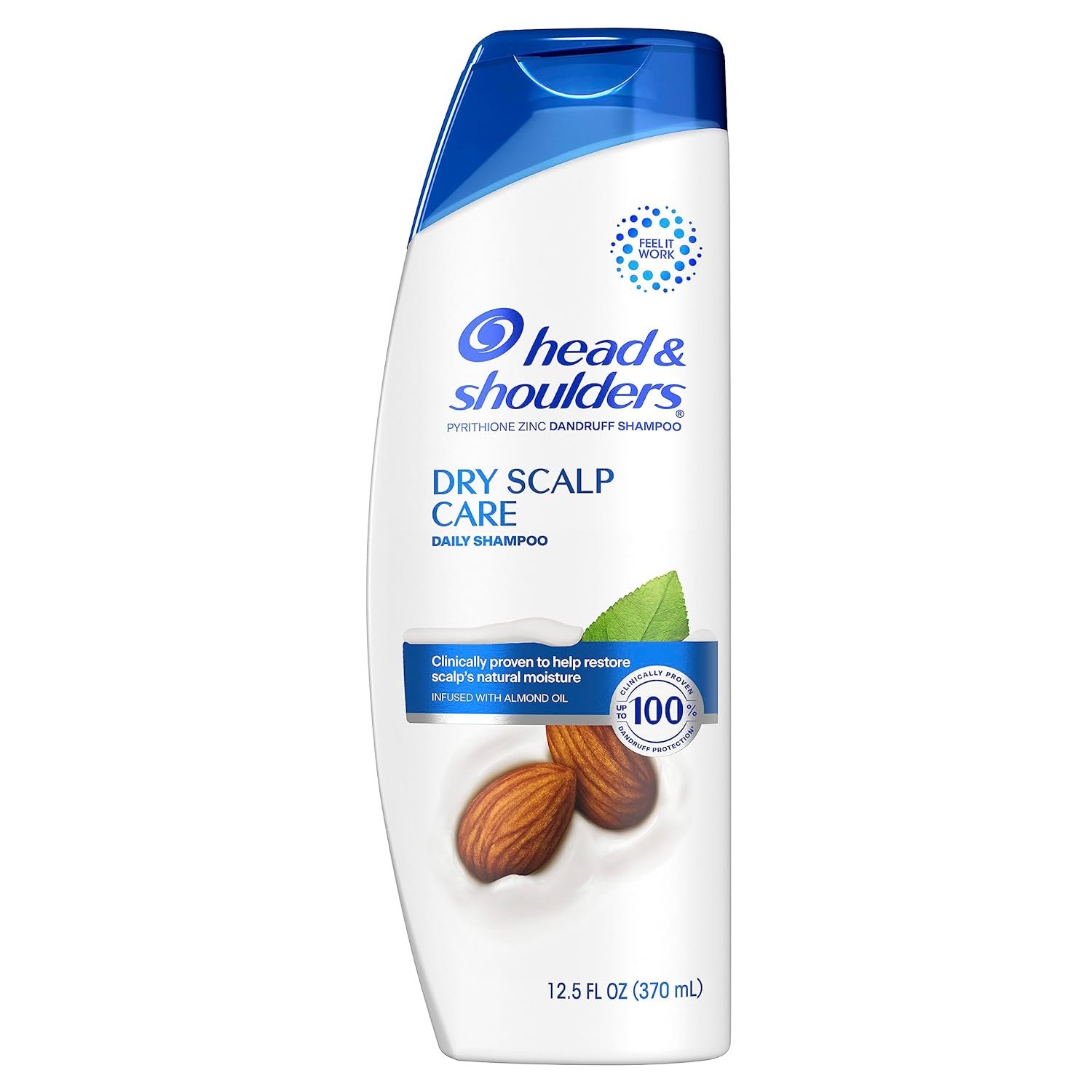 Head and Shoulders Dandruff Shampoo, Anti-Dandruff Treatment, Dry Scalp Care for Daily Use, Paraben Free, 12.5 oz - Image 2