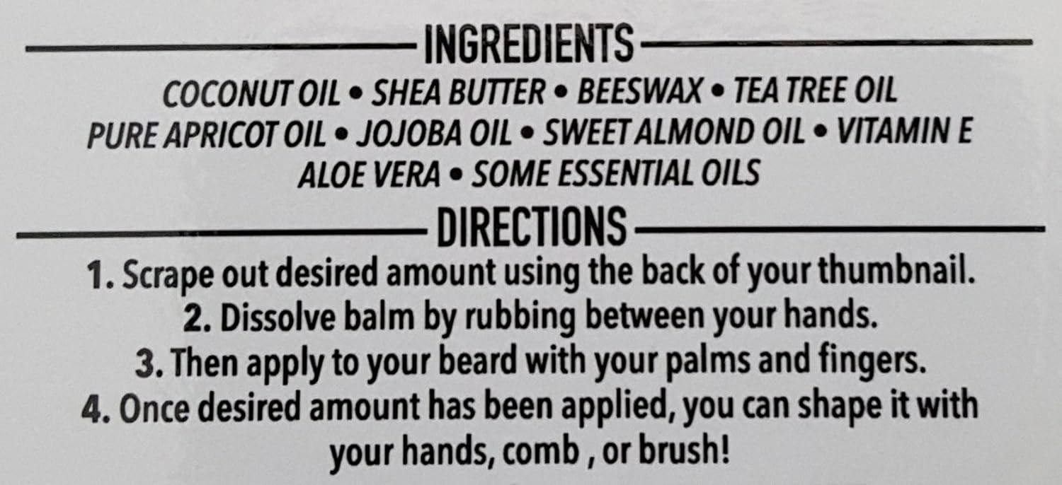 GRAVE BEFORE SHAVE Gentlemen's Blend Beard Balm (Bourbon Scent) (2 oz.) - Image 4