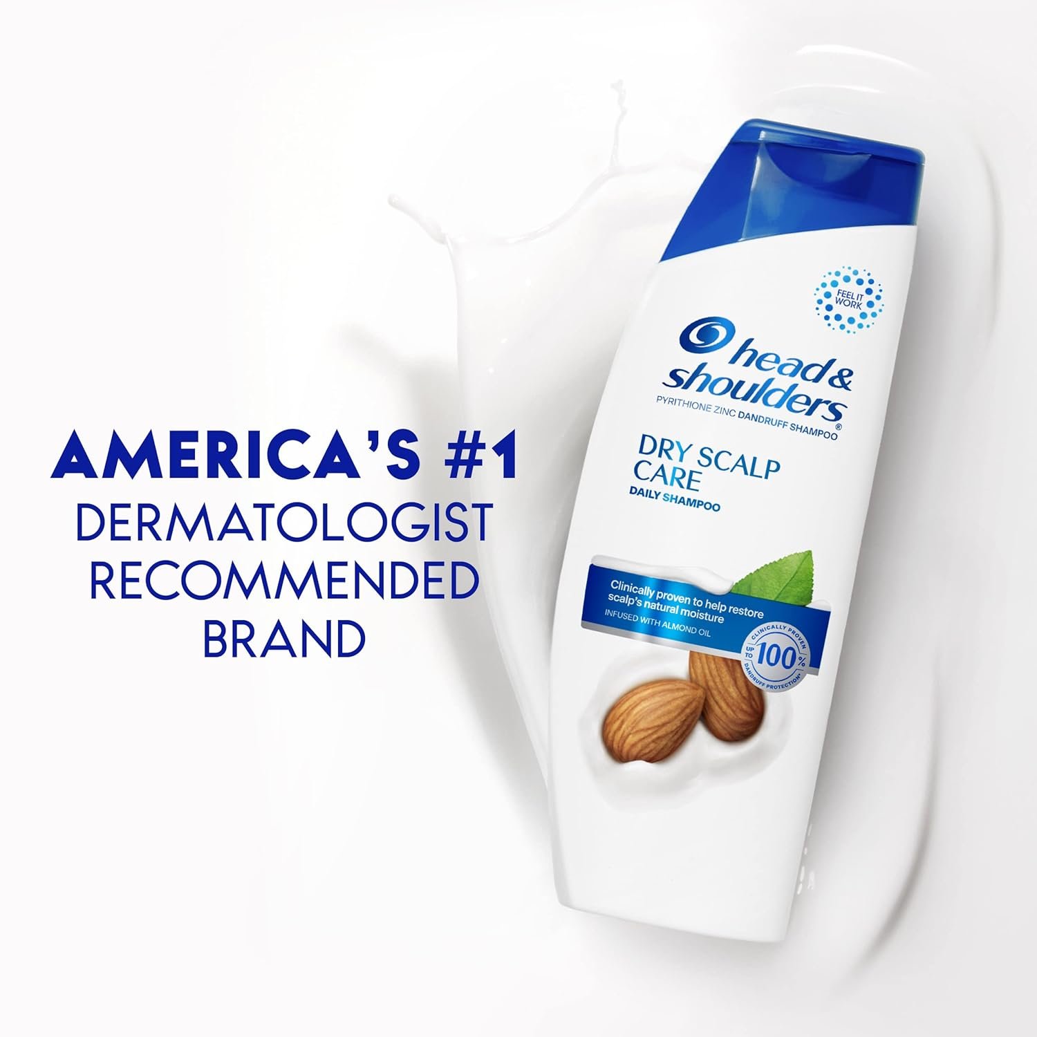 Head and Shoulders Dandruff Shampoo, Anti-Dandruff Treatment, Dry Scalp Care for Daily Use, Paraben Free, 12.5 oz - Image 5