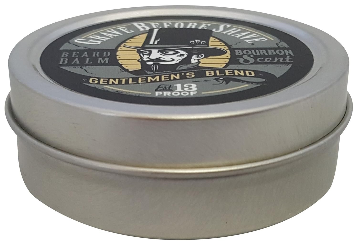 GRAVE BEFORE SHAVE Gentlemen's Blend Beard Balm (Bourbon Scent) (2 oz.) - Image 3