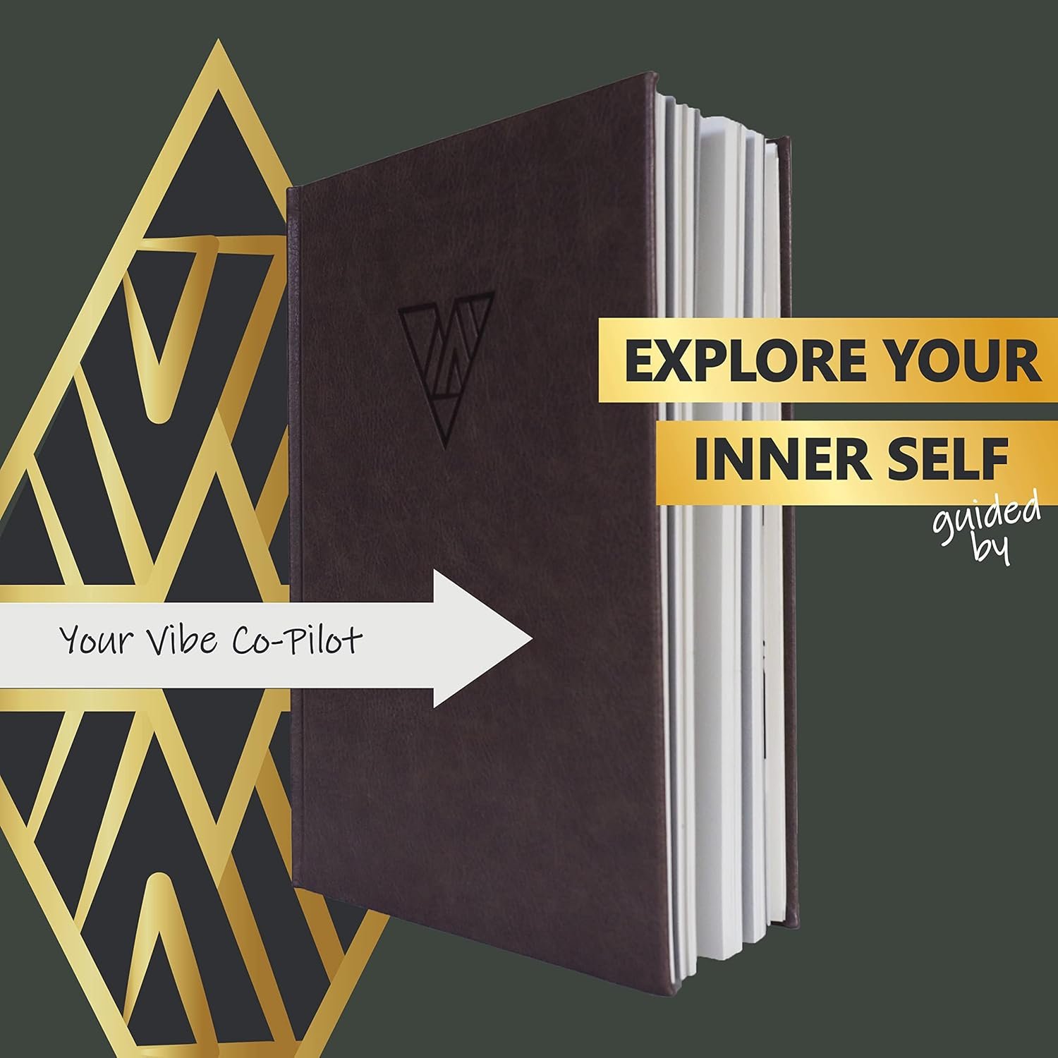 The Vibe Journal: 13-Week Guided Mindfulness Journal for Men | Thoughtful Daily Prompts, Practical Exercises, and Habit-Building Tools | A5 Size | Premium Self-Care and Writing Gift - Image 9