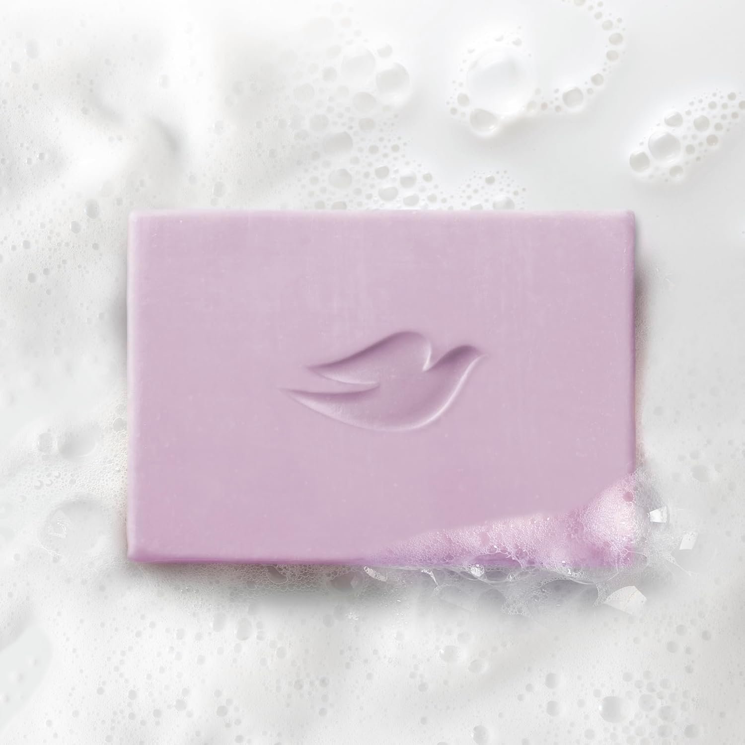 Dove Plant Milk Cleansing Bar Soap Macadamia Milk & Willow Lavender Serenity Seeker 4 Count for Moisturized Skin Gentle Cleanser, No Sulfate Cleansers or Parabens, 98% Biodegradable Formula 5 oz - Image 8
