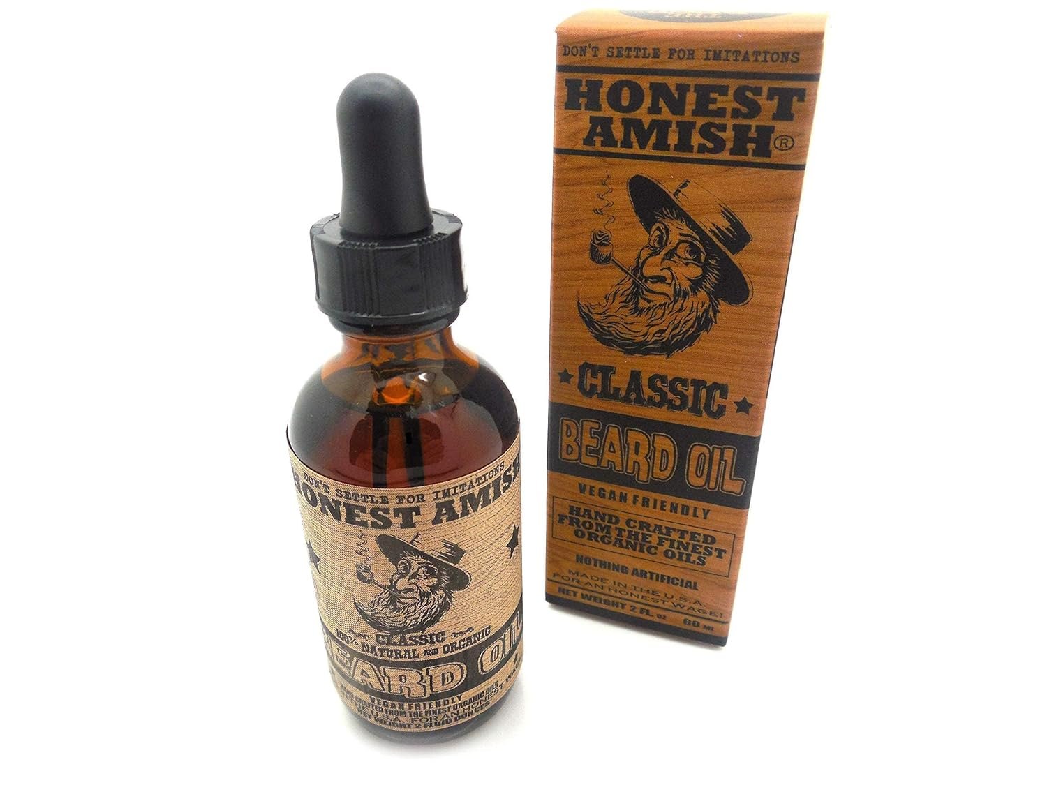 Honest Amish - Classic Beard Oil - 2 Ounce - Image 5