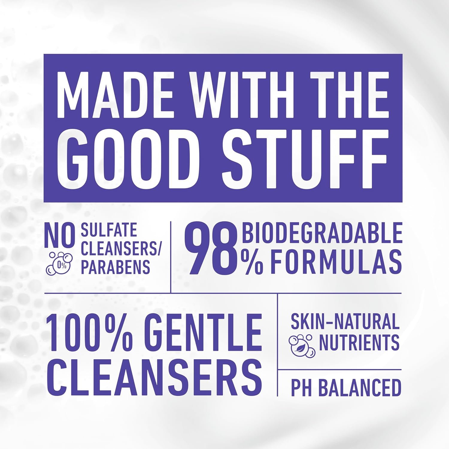 Dove Plant Milk Cleansing Bar Soap Macadamia Milk & Willow Lavender Serenity Seeker 4 Count for Moisturized Skin Gentle Cleanser, No Sulfate Cleansers or Parabens, 98% Biodegradable Formula 5 oz - Image 5