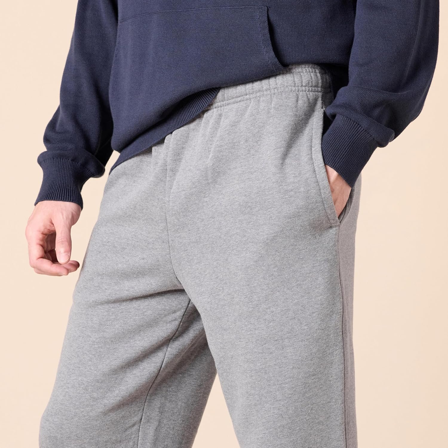 Amazon Essentials Men's Fleece Open Bottom Sweatpant (Available in Big & Tall) - Image 5