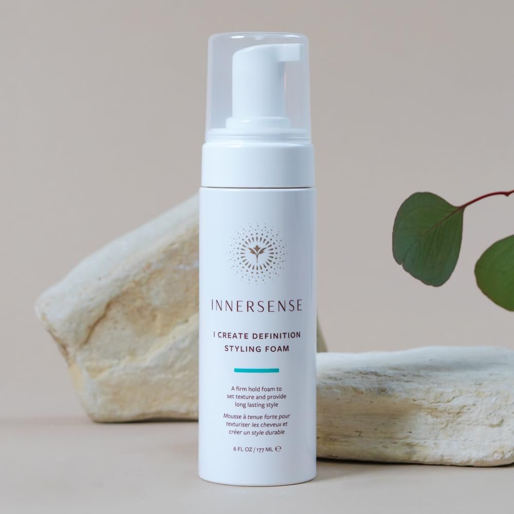 INNERSENSE Organic Beauty - Natural I Create Definition Styling Foam | Clean Haircare For Long-Lasting Curls (2.37 fl oz | 70 ml) - Image 7