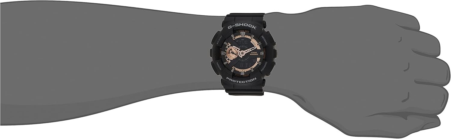 Casio Men's GA110RG-1A G-Shock Black Watch - Image 6