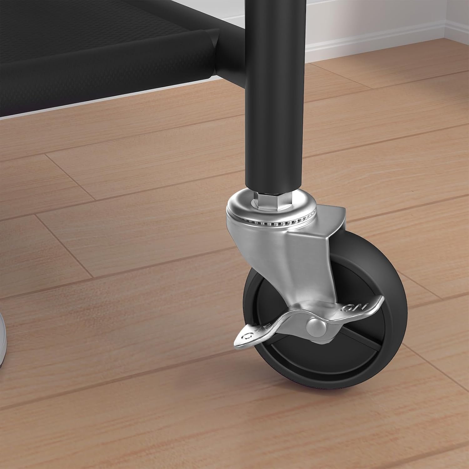 Clothes Rack Double Hanging Clothes Rack Clothing Rack Garment Rack 130LBS Capacity 34.5" W X15.8 D X 79" H Rolling Clothes Racks with Bottom Shelf - Image 6