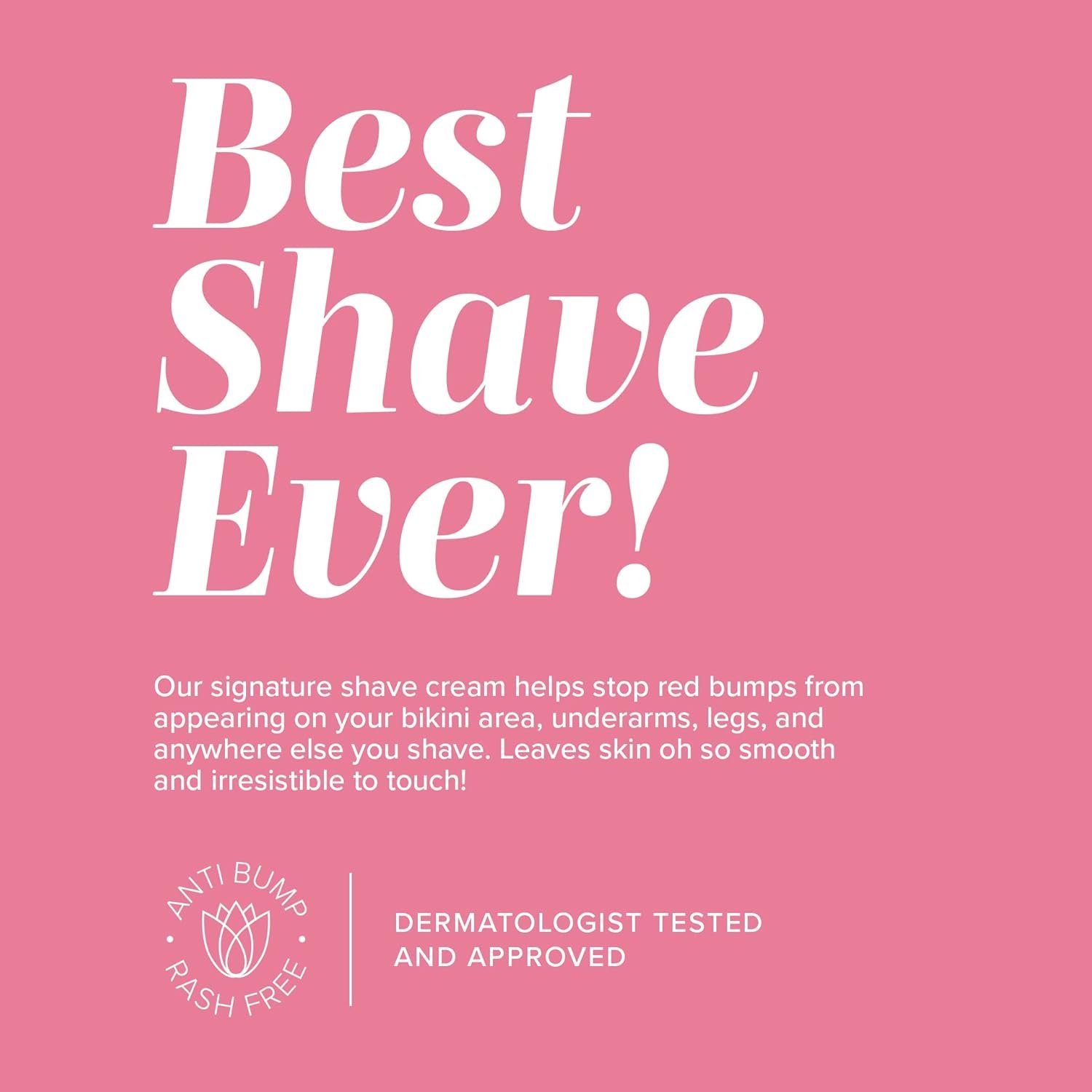 Coochy Intimate Shaving Cream | Shave Conditioner & Moisturizer for Face & Body | Ideal for Sensitive Skin Care, Anti-Bump | Seduction, 12.5 oz - Image 7