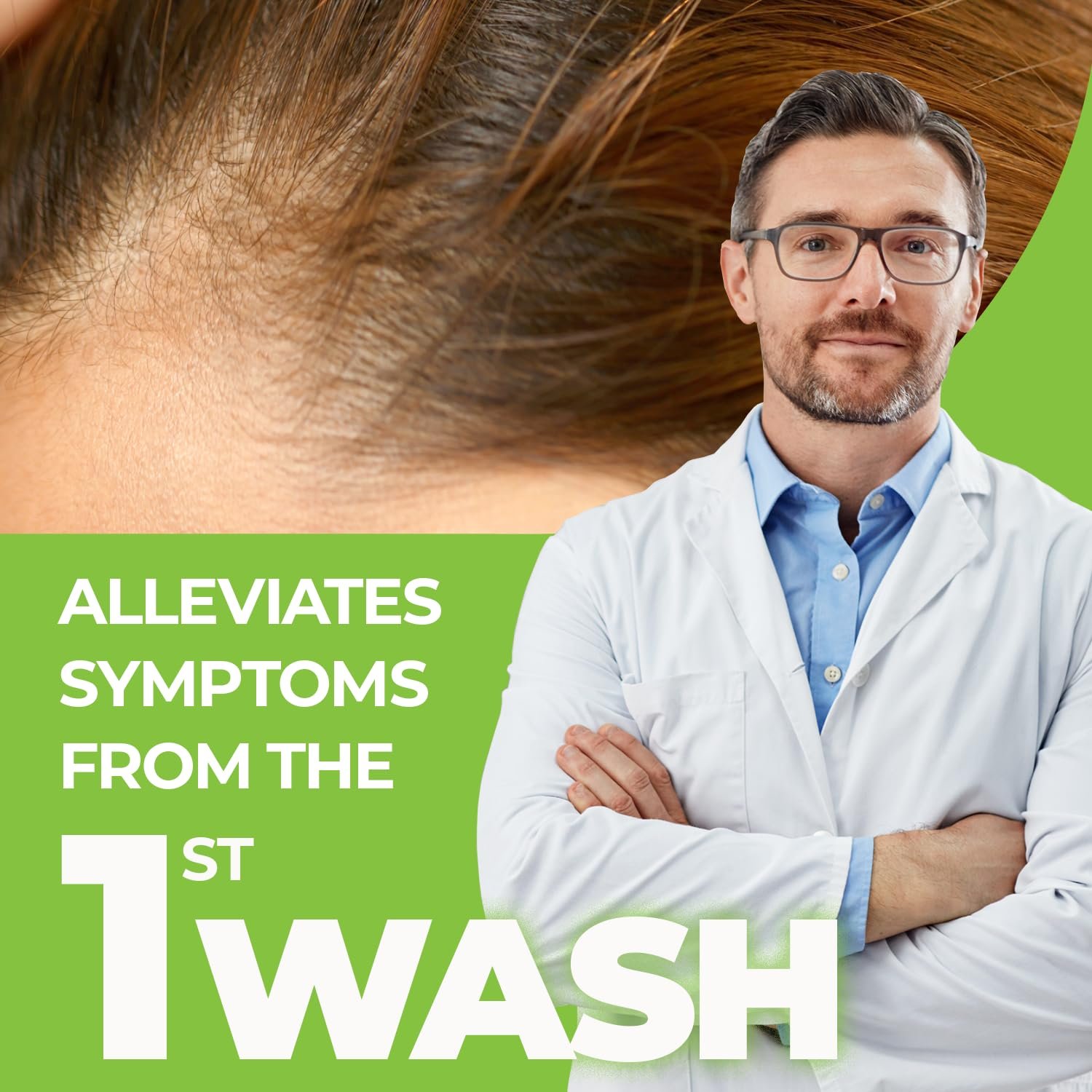 Medicasp Coal Tar Anti-Dandruff Shampoo, Alleviates Symptoms from 1st Wash, Treats Psoriasis, Seborrheic Dermatitis & Itchy Dry Scalp, Fights the Root Cause of Dandruff, Flakes Shampoo, 6 fl oz - Image 7