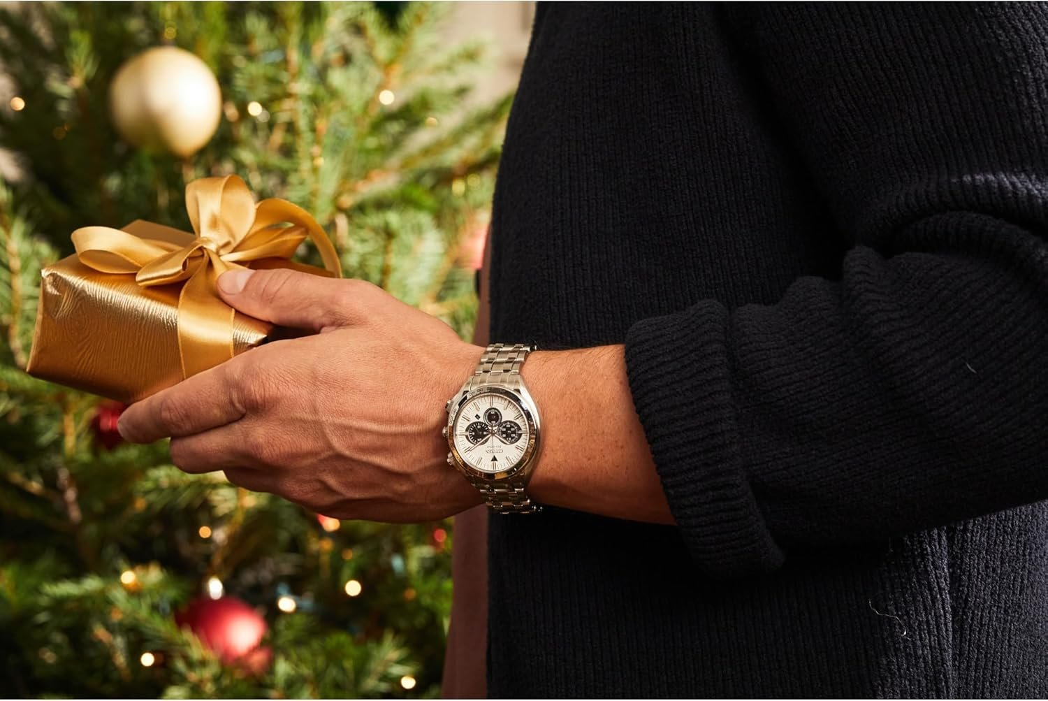 Citizen Men's Eco-Drive Sport Luxury Carson Watch, Stainless-Steel Bracelet and Case, Chronograph - Image 5