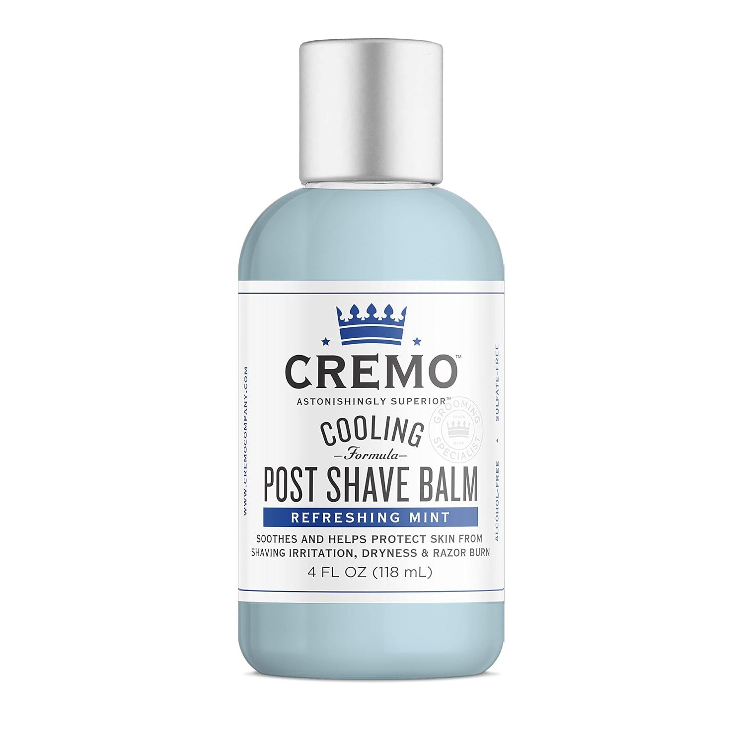 Cremo Barber Grade Cooling Shave Cream & Cooling Formula Post Shave Balm, Soothes, Cools And Protects Skin From Shaving Irritation, Dryness and Razor Burn, 4 Oz - Image 6