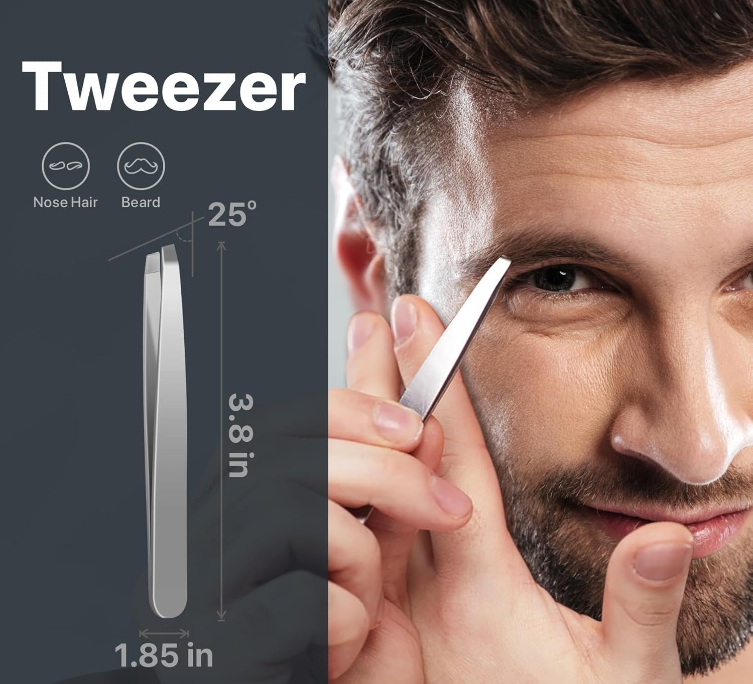 Konovo 5-Piece Nail Clippers Set,Stainless Steel Manicure Kit, Nail Grooming Travel Kit, Ail Clippers for Men, Toenail Clippers or Nail Cutter, Fingernail Clippers For Women, Manicure and Pedicure Kit - Image 5