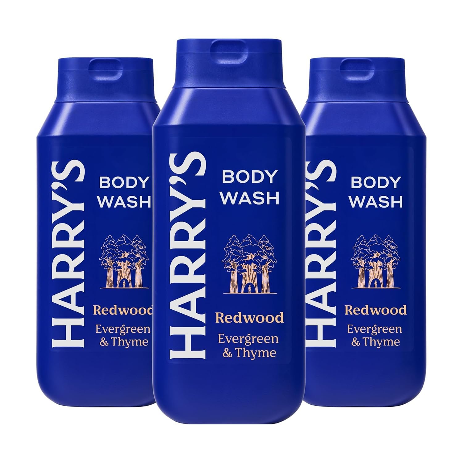 Harry's Men's Body Wash - Redwood - (3 Pack) 18 fl oz - Shower Gel for Men - No Parabens, Sulfates, or Dyes - Image 2